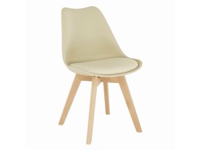 Jídelní židle BALI 2 NEW - capuccino vanilková / buk - II.jakost