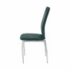 Jídelní židle OLIVA NEW - azurová látka / chrom