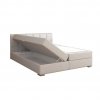 Boxspringová postel RIANA KOMFORT, 180x200 - světle šedá