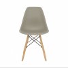 Židle CINKLA 3 NEW - teplá šedá / buk