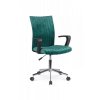 Kancelářská židle DORAL - tmavě zelená
