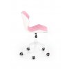Kancelářská židle MATRIX 3 - růžová/bílá