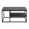 Konferenční stolek BARMIO - grafitová / černá