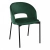 Jídelní židle K455 - tmavě zelená