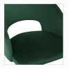 Jídelní židle K455 - tmavě zelená