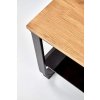 Konferenční stolek ARTIGA - dub zlatý/černá