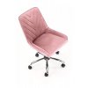 Studentská židle RICO - růžová velvet
