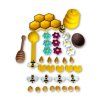 set včelka, doplňky ke hře, sensory play