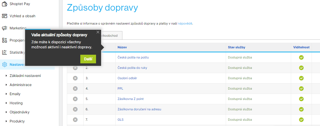 Výběr dopravy