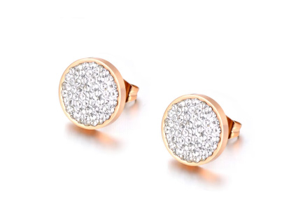 Náušnice OAKLEY White Rose gold