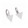 Geometrické visací náušnice z chirurgické ocel TRIANGLE