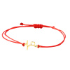 Kabbalah červený náramek SIMPLE PULSE Gold