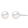 Dámské stříbrné perličkové náušnice BONNIE z oceli