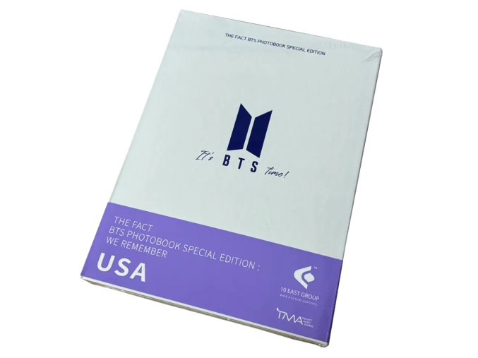 BTS fotokniha – špeciálna edícia fotoknihy (USA ver)