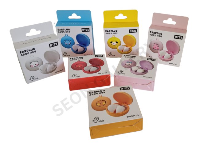 BT21 MININI Štuple do uší (Earplugs)