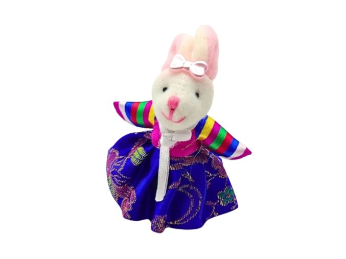 HANBOK Zajačik Kľúčenka