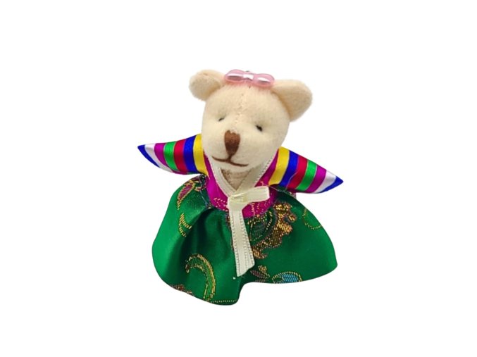 HANBOK Medvedík Kľúčenka