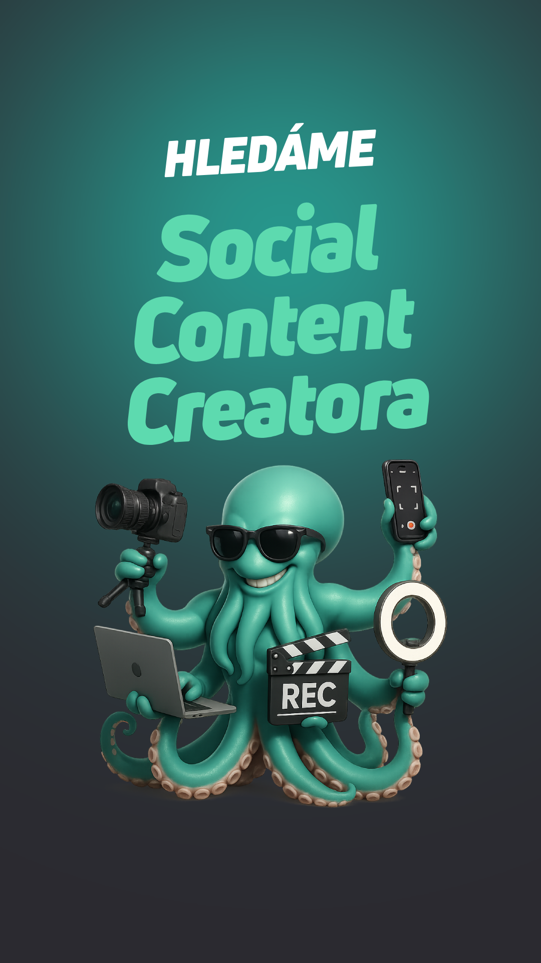Social Content Creator (junior/medior): Brno, in-house (POZICE OBSAZENA)