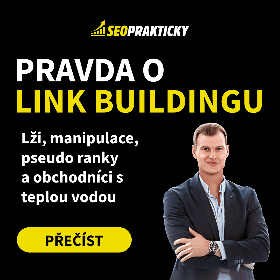 Link building: lži, manipulace, pseudo ranky a obchodníci s teplou vodou