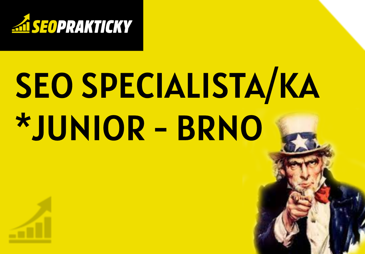SEO specialista/ka JUNIOR - BRNO (POZICE JIŽ OBSAZENA)