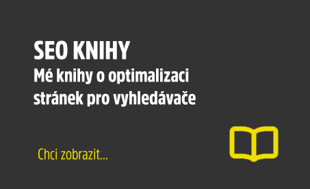 SEO knihy a eBooky - moje knihy o optimalizaci stránek pro vyhledávače