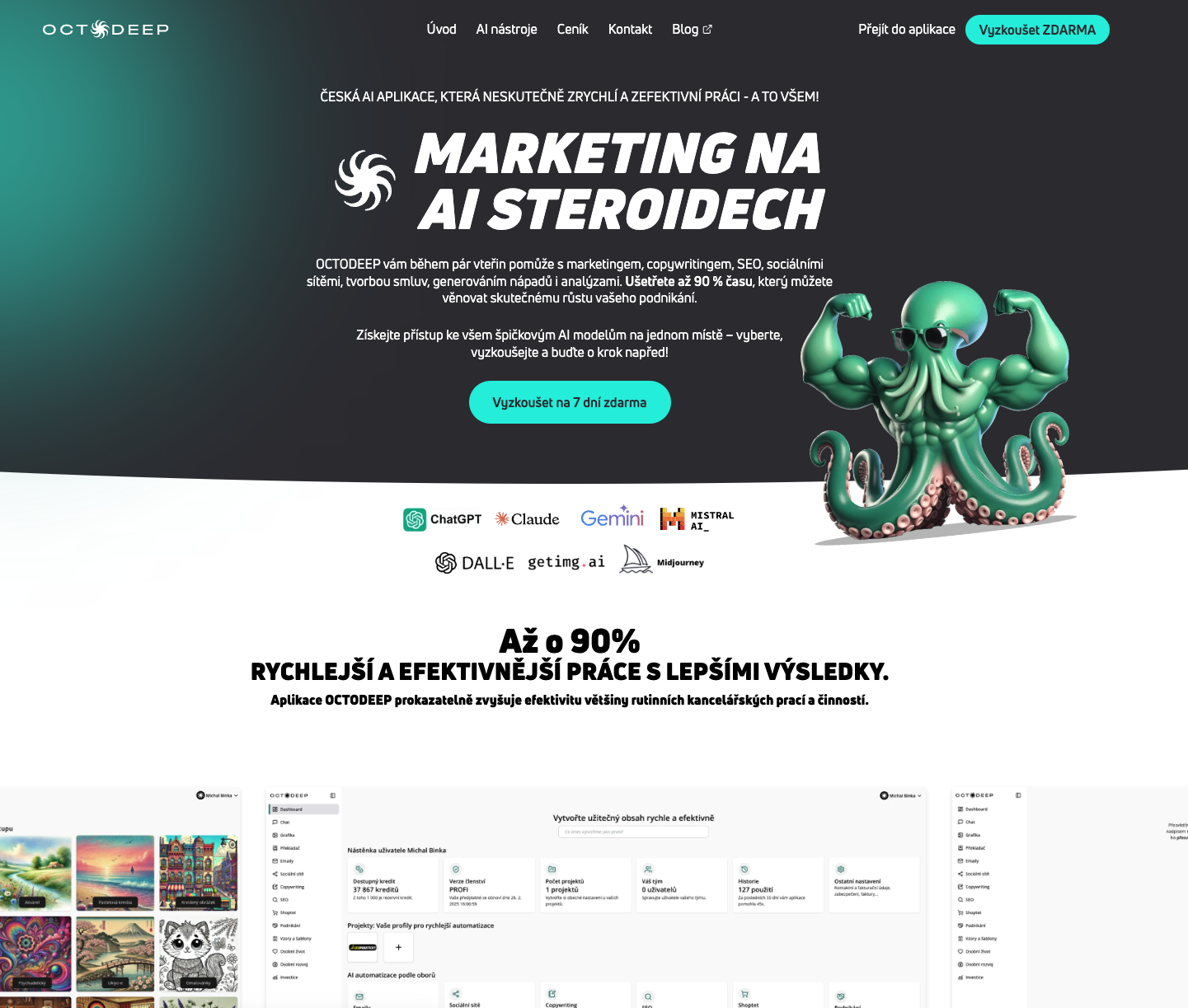 octodeep-ceska-ai-aplikace