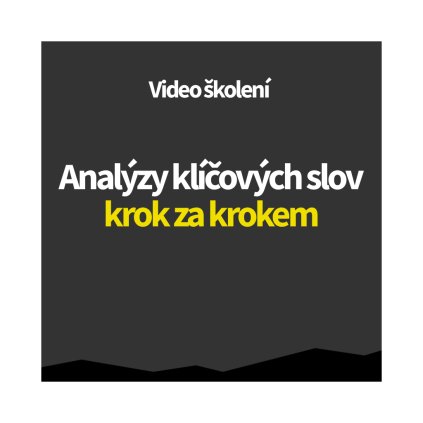 seo video skoleni analyza klicovych slov