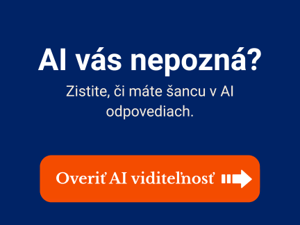 AI viditeľnosť firmy – zobrazenie v AI odpovediach a hodnotenie šance na viditeľnosť.