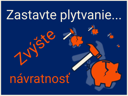 Rozhadzovanie peňazí na neefektívne PPC reklamy znázornené rozbíjaním prasiatka
