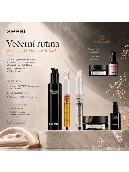 sepai rituál večerní rutina