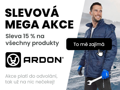 Sleva 15% na všechny produkty značky Ardon