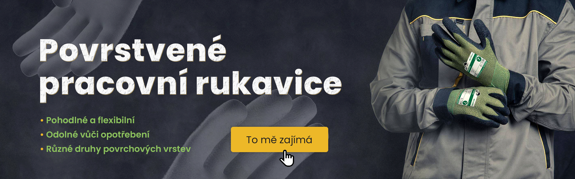 Povrstvené pracovní rukavice