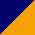 navy/oranžová