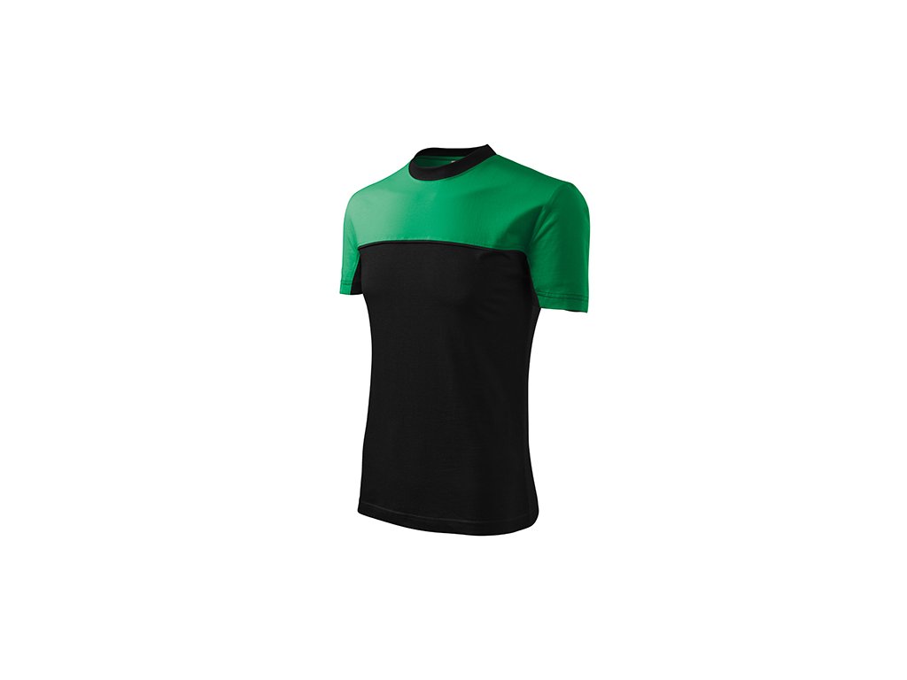 Colormix tričko unisex středně zelená