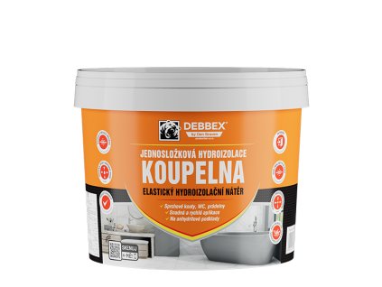 Jednoslozkova hydroizolace KOUPELNA debbex by den braven web 2025