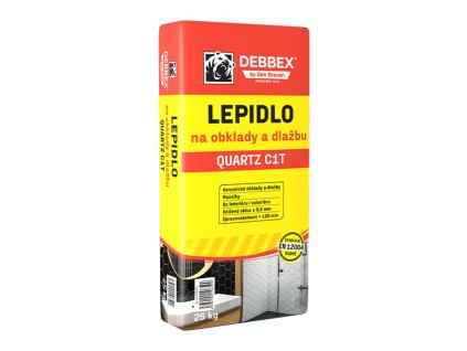 Lepidlo na obklady a dlazbu QUARTZ C1T debbex by den braven web 2025