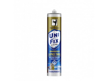 MS UNIFIX CLEAR na všechna tmelení 290 ml kartuše transparentní