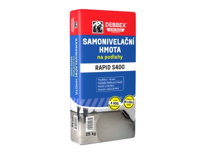 Samonivelacni hmota na podlahy RAPID S400 debbex by den braven web 2025 v2