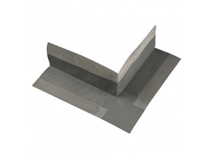 Těsnicí pás - vnější roh 140 mm × 140 mm, blistr 1 ks 1 ks blistr šedá