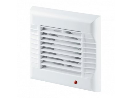 Ventilátor se žaluzií (VŽ) Ø 100 mm bílá