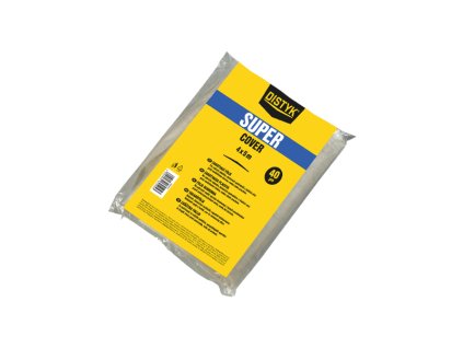 Zakrývací fólie 4 × 5 m, SUPER 20 m2 transparentní