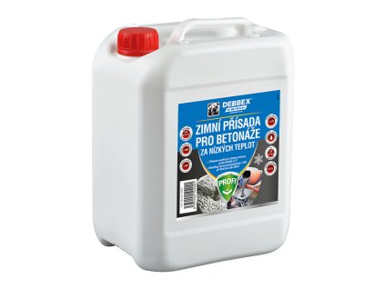 Zimni prisada pro betonaze za nizkych teplot debbex by den braven web 2025 kanystr
