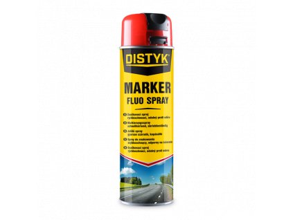 Značkovací sprej MARKER FLUO SPRAY DISTYK Line 500 ml žlutá