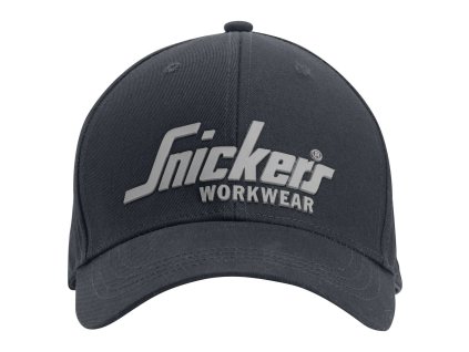 Kšiltovka s 3D logem Snickers Workwear černá Snickers Workwear (Velikost UNI)