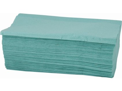 ZZ ručníky zelené jednovrstvé (Velikost Z)