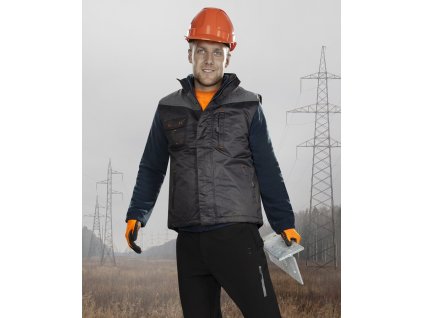 Zimní vesta ARDON®BEN černá – DOPRODEJ