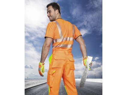 Reflexní kalhoty ARDON®SIGNAL oranžová - DOPRODEJ (Velikost 44)