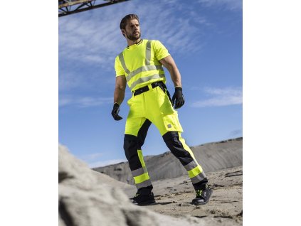 Reflexní kalhoty ARDON®SIGNAL+ žluto-černá (Velikost 44)