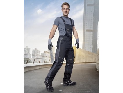 Kalhoty s laclem ARDON®URBAN prodloužené černá - DOPRODEJ (Velikost M)
