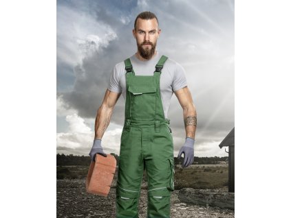 Kalhoty s laclem ARDON®URBAN+ prodloužené zelená (Velikost S)